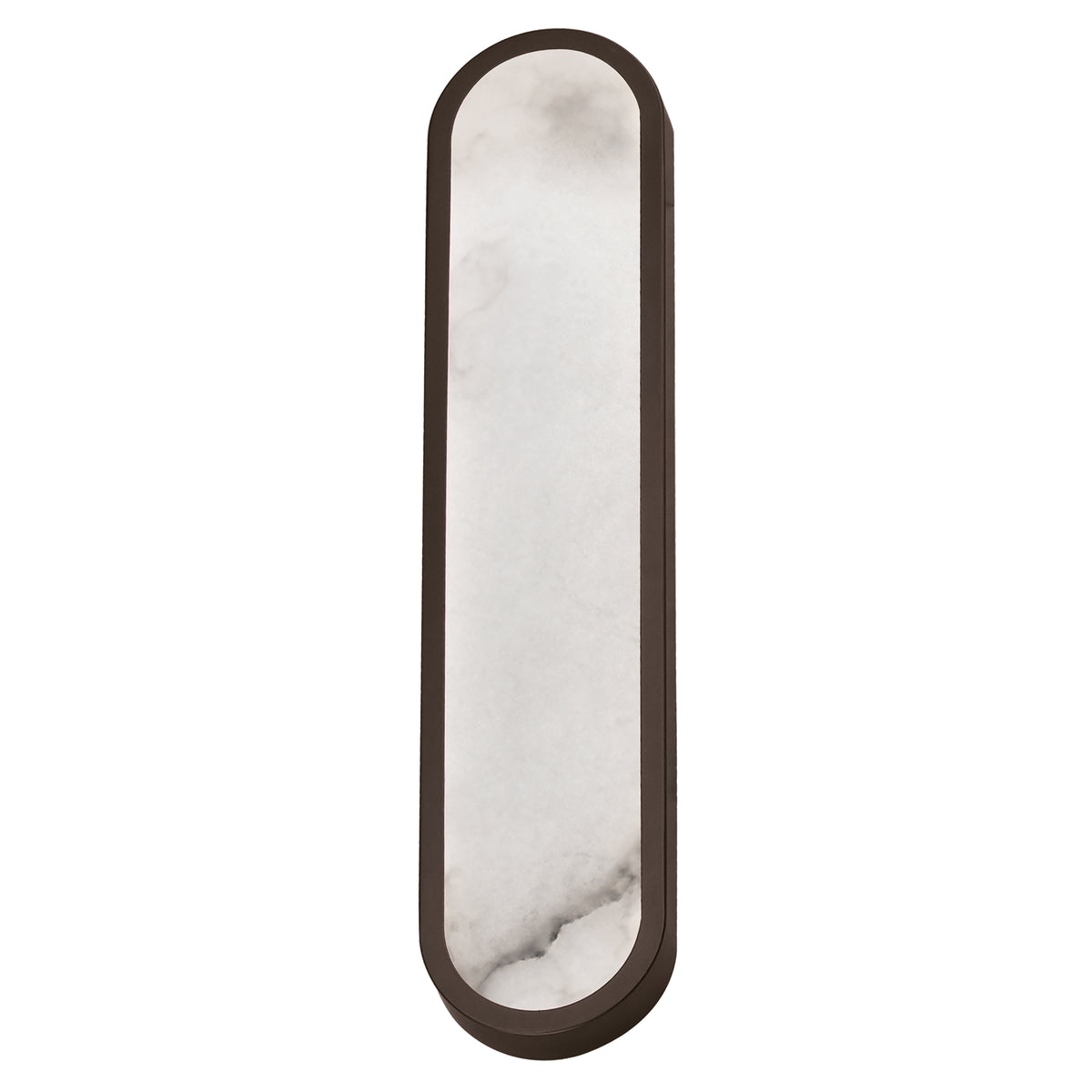 Plinth 24" LED  Alabaster Wall Sconce