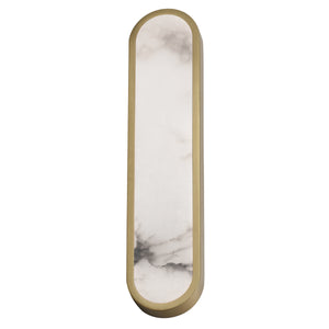 Plinth 24" LED  Alabaster Wall Sconce