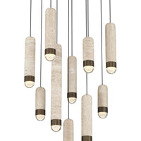 Cambre 10-Light 22" Integrated LED Multi Drop Chandelier