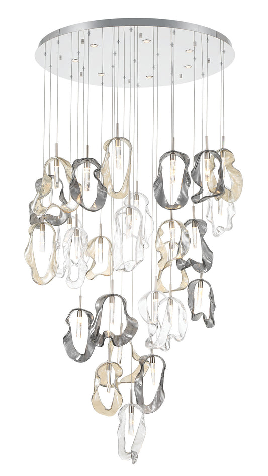 Norah 26-Light 39" Integrated LED Grand Chandelier