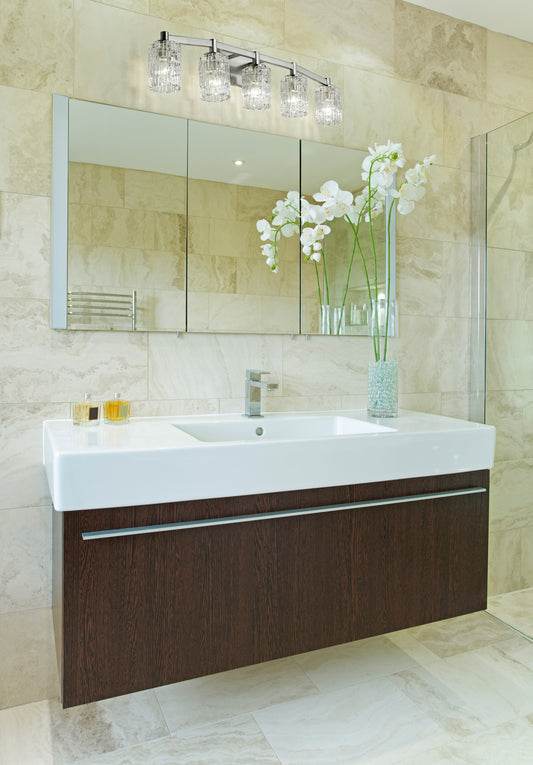 Aubrey 5 Light Vanity