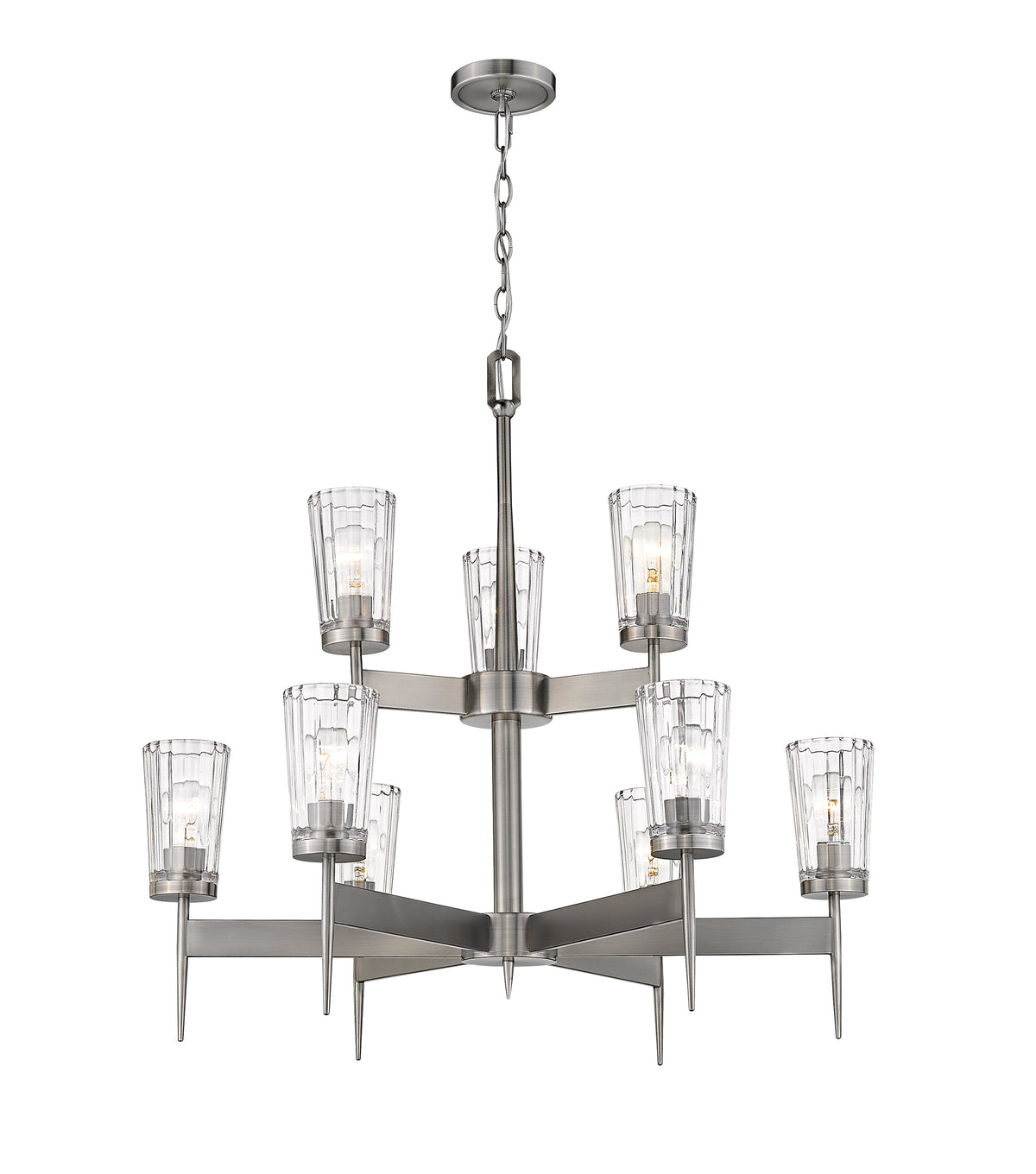 Flair 9 Light Chandelier