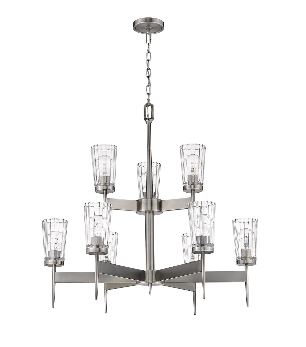 Flair 9 Light Chandelier