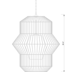 Orsay 1 Light Pendant
