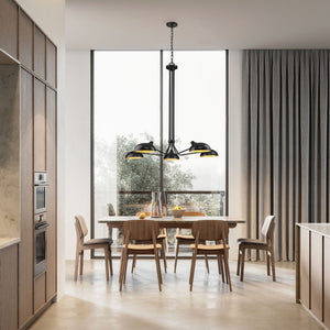Bellamy 52-in chandelier