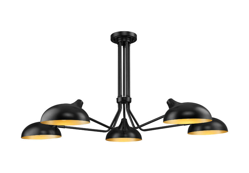Bellamy 52-in Semi-Flush