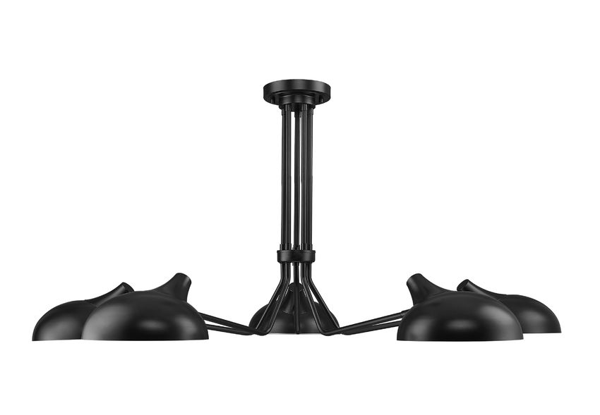 Bellamy 52-in Semi-Flush
