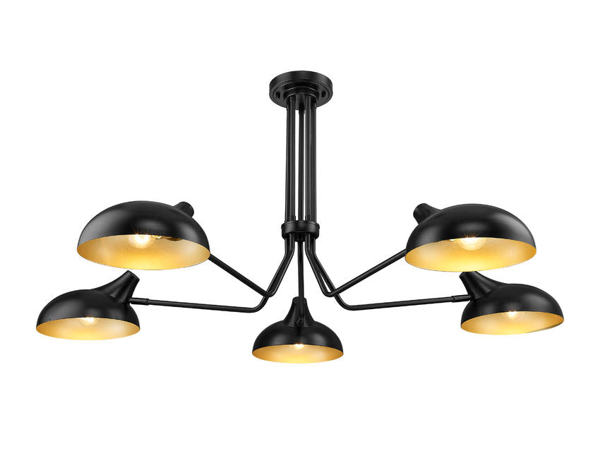 Bellamy 52-in Semi-Flush