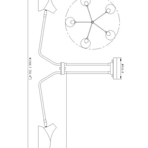 Bellamy 52-in Semi-Flush