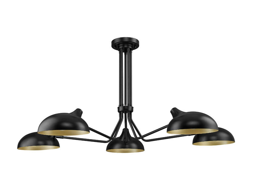 Bellamy 52-in Semi-Flush