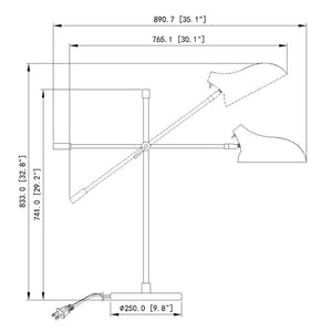 Bellamy 29.25-in Table Lamp