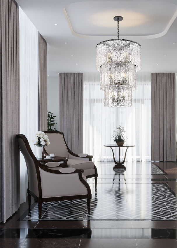 Glacier 27.5-in Chandelier