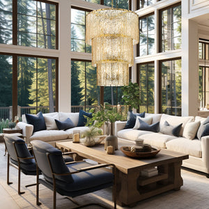 Glacier 27.5-in Chandelier