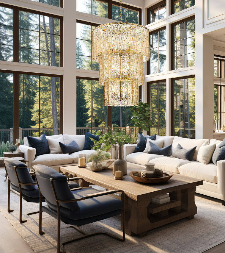 Glacier 27.5-in Chandelier