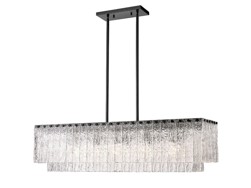 Glacier 42.75-in Linear Chandelier
