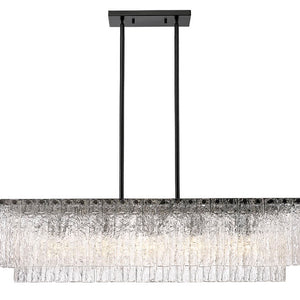 Glacier 42.75-in Linear Chandelier
