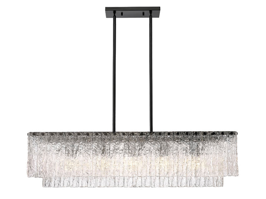 Glacier 42.75-in Linear Chandelier
