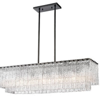 Glacier 42.75-in Linear Chandelier