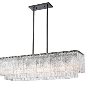 Glacier 42.75-in Linear Chandelier