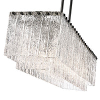 Glacier 42.75-in Linear Chandelier