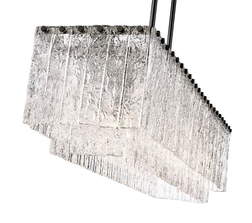Glacier 42.75-in Linear Chandelier