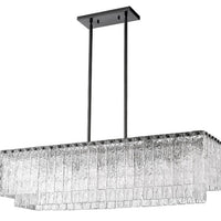 Glacier 42.75-in Linear Chandelier