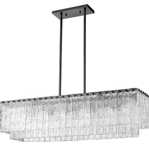 Glacier 42.75-in Linear Chandelier