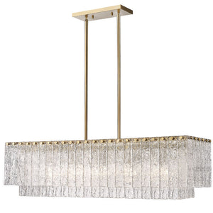 Glacier 42.75-in Linear Chandelier