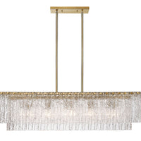 Glacier 42.75-in Linear Chandelier