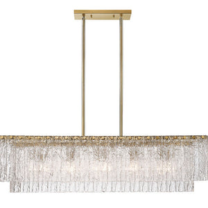 Glacier 42.75-in Linear Chandelier