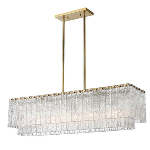Glacier 42.75-in Linear Chandelier