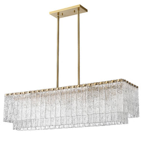 Glacier 42.75-in Linear Chandelier