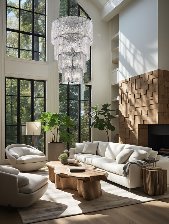 Glacier 31-in Chandelier