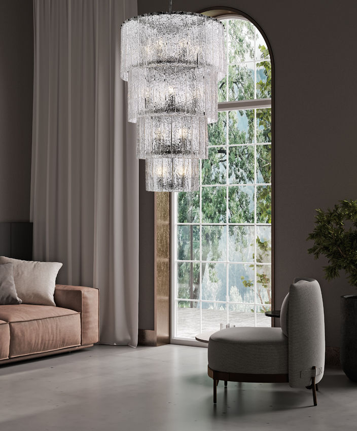 Glacier 31-in Chandelier