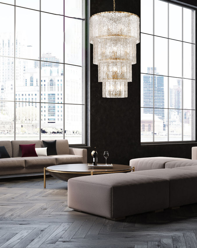 Glacier 31-in Chandelier
