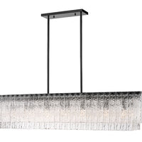 Glacier 53.5-in Linear Chandelier