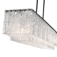 Glacier 53.5-in Linear Chandelier