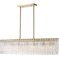 Glacier 53.5-in Linear Chandelier