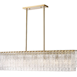 Glacier 53.5-in Linear Chandelier