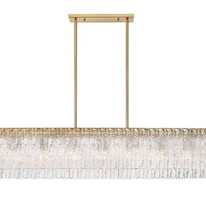 Glacier 53.5-in Linear Chandelier