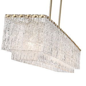 Glacier 53.5-in Linear Chandelier