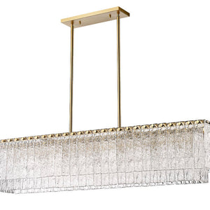 Glacier 53.5-in Linear Chandelier