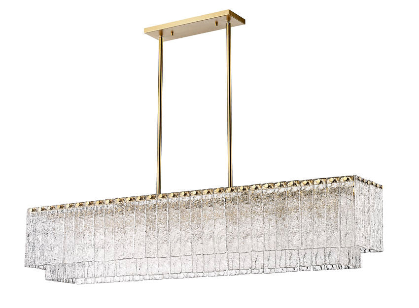 Glacier 53.5-in Linear Chandelier