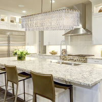 Glacier 53.5-in Linear Chandelier