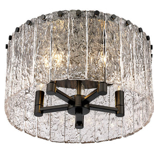 Glacier 16.75-in Flush mount