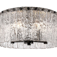 Glacier 16.75-in Flush mount