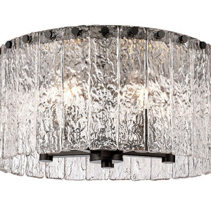 Glacier 16.75-in Flush mount