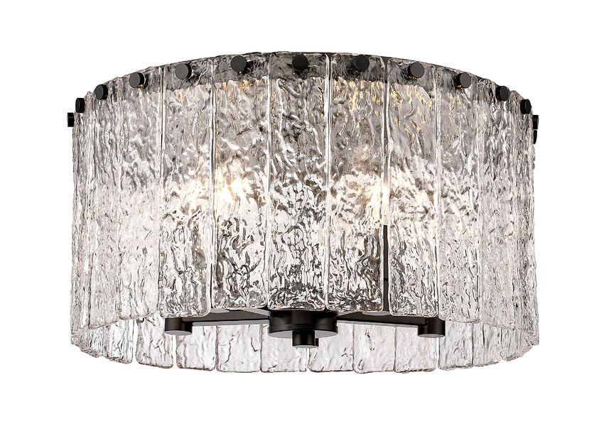 Glacier 16.75-in Flush mount