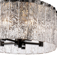 Glacier 16.75-in Flush mount