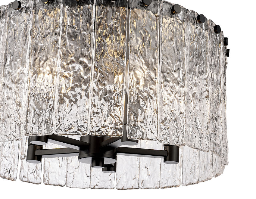Glacier 16.75-in Flush mount